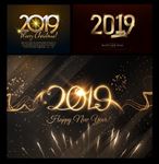 2019立体字 烟火