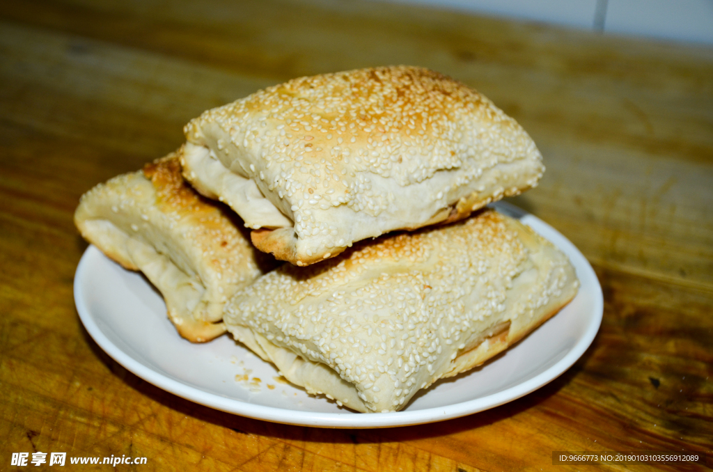 河北特产缸炉烧饼