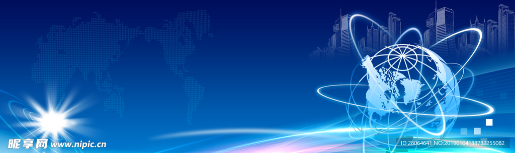 蓝色 高科技 背景