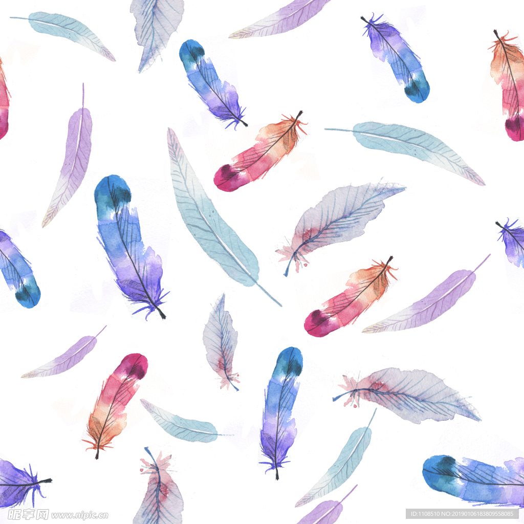 羽毛 古风羽毛 复古羽毛 造型