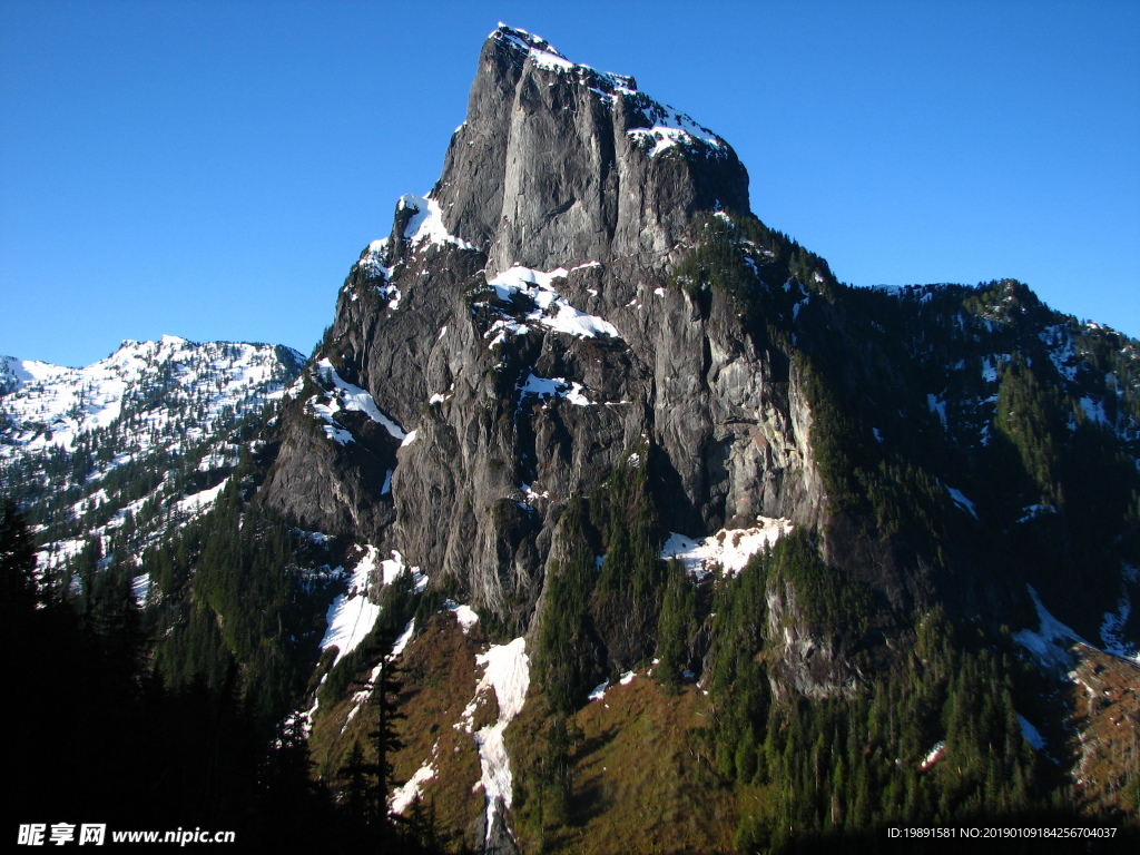 风景 山川 青山 蓝天 云彩
