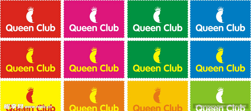QueenClub形象墙