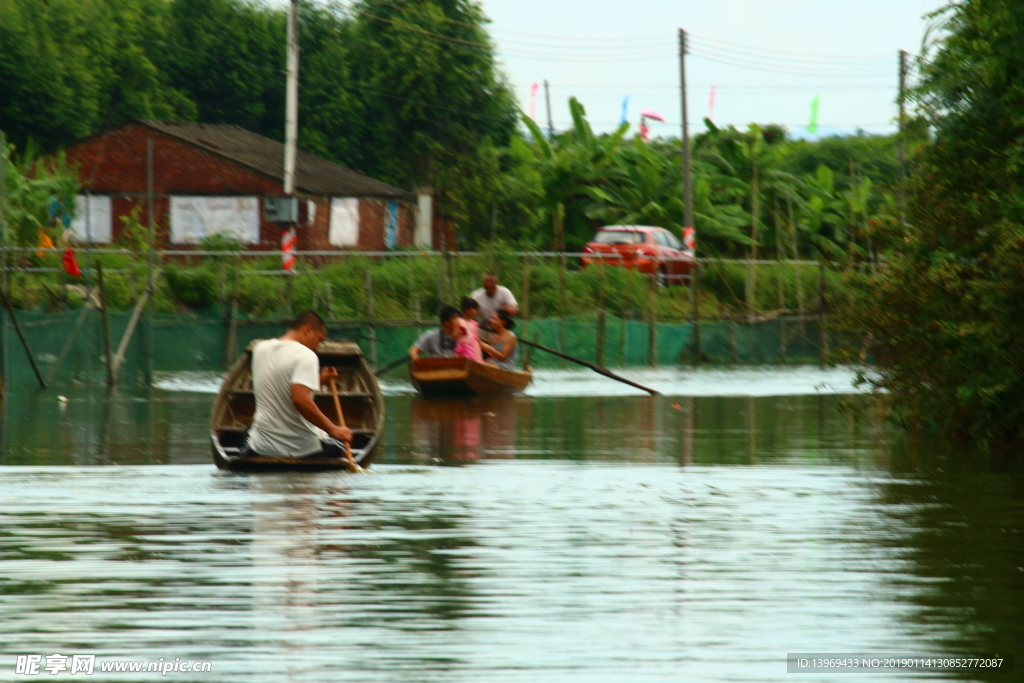 水乡  古桥  风景 绿色