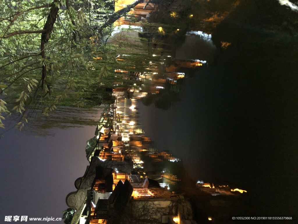 杭州 乌镇 西栅夜景