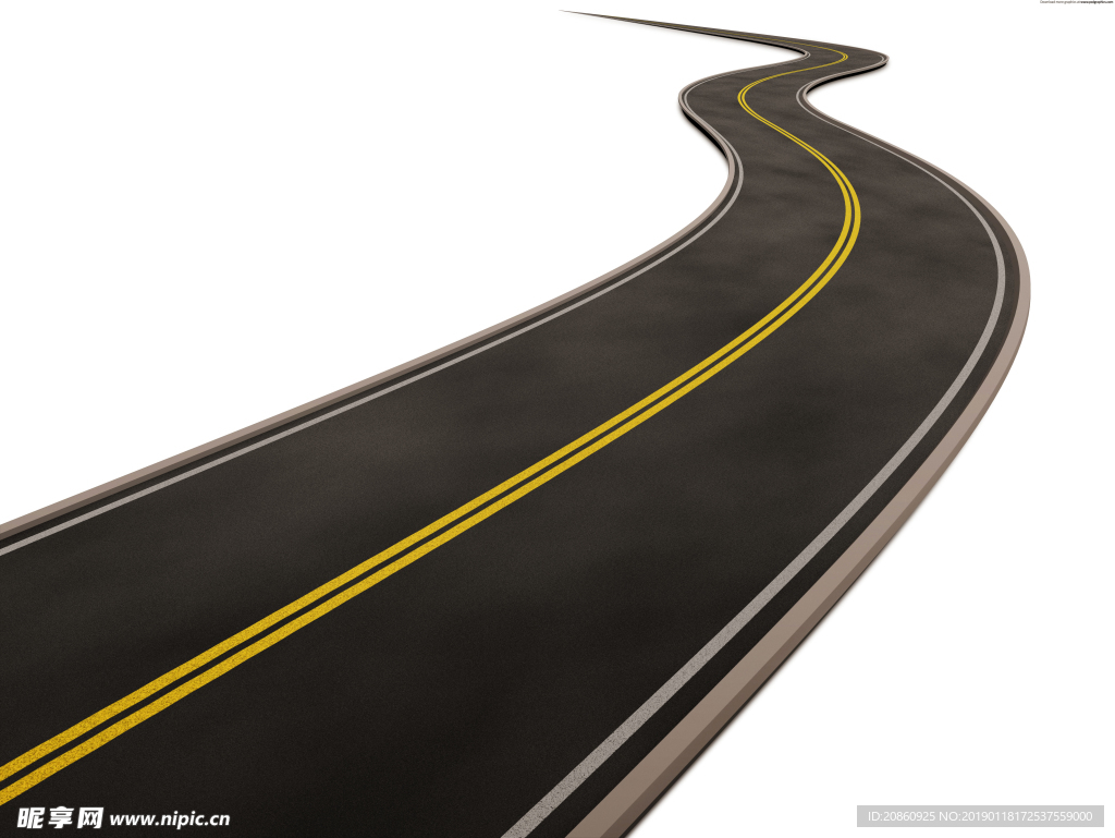 弯曲的公路图片