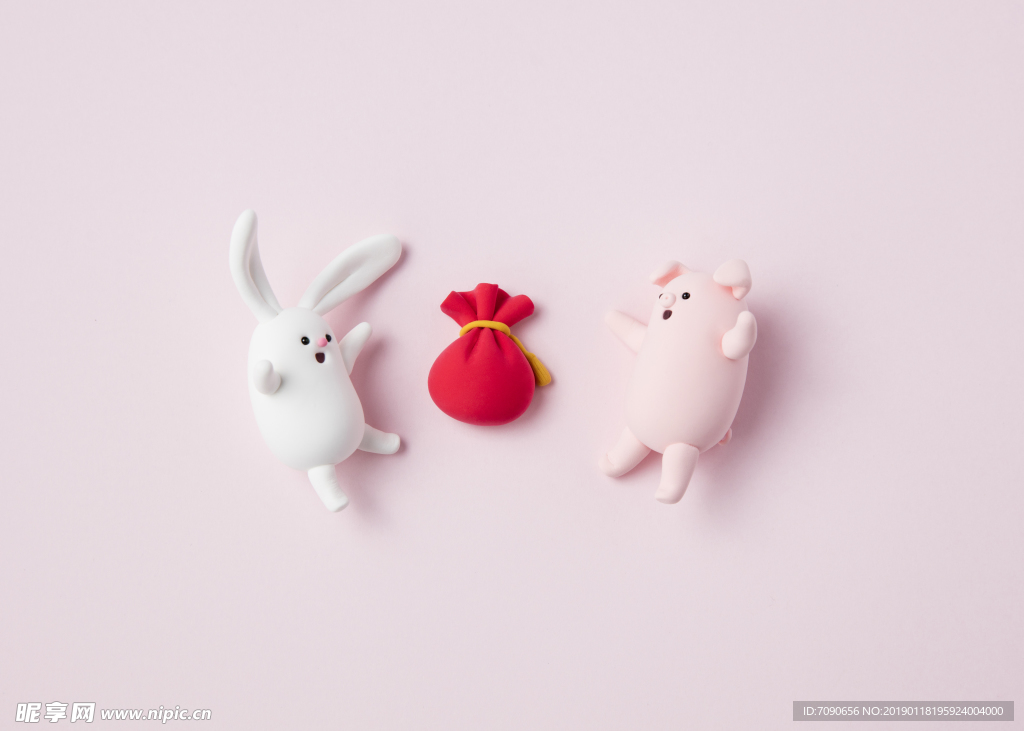 卡通可爱Q版小猪