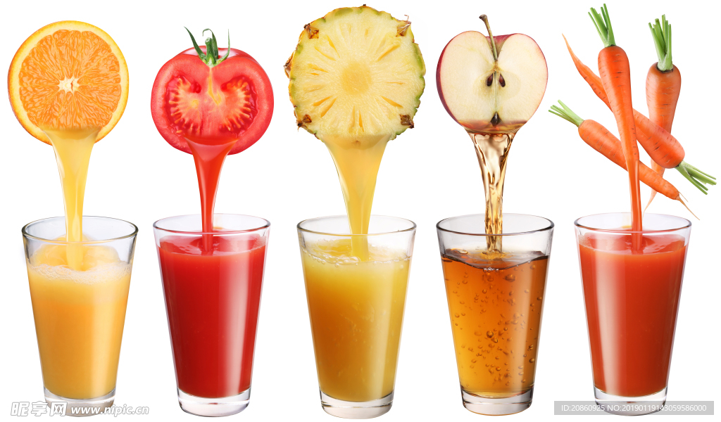 丰富的蔬菜汁图片