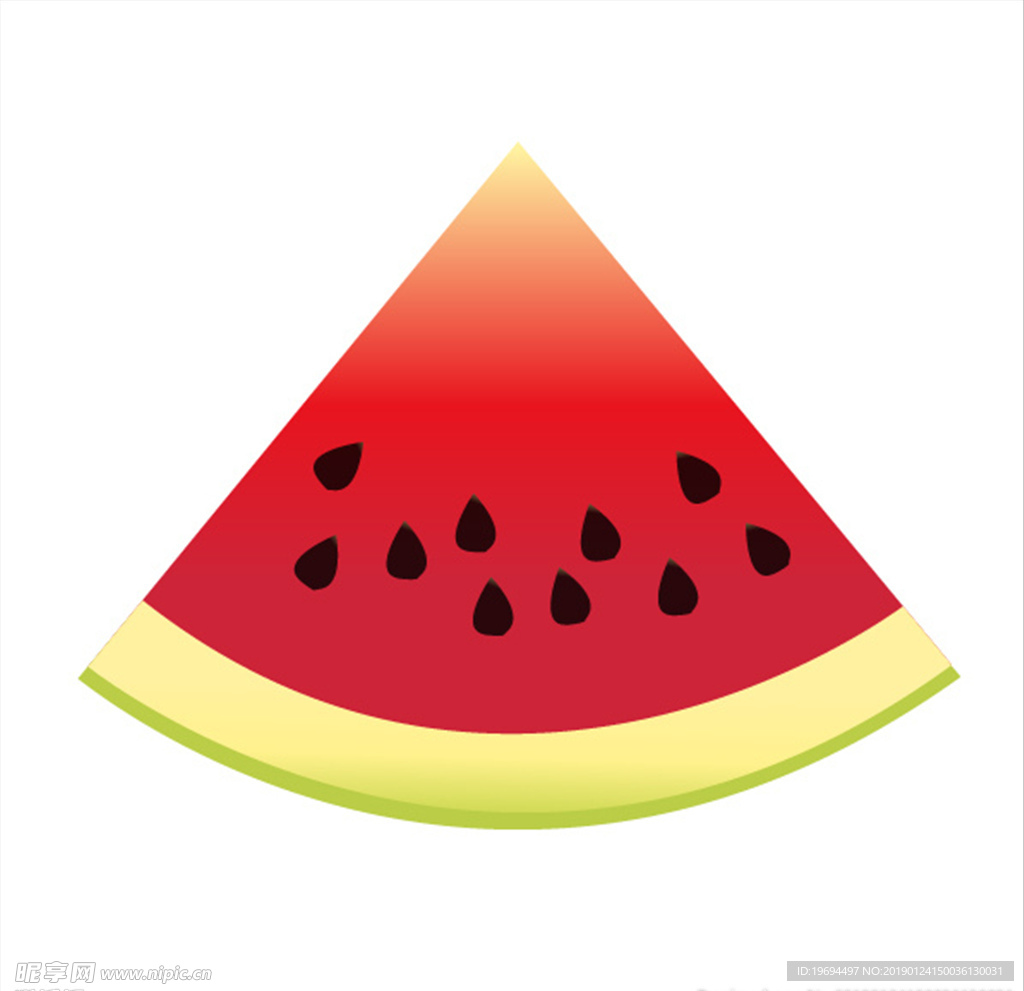 西瓜矢量图