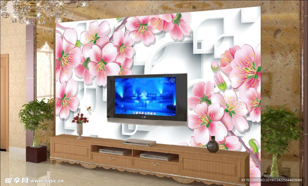 电视背景墙 室内背景墙 背景墙