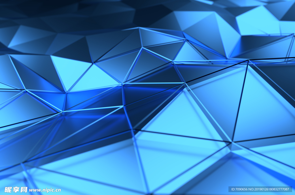 几何立体三维抽象创意背景