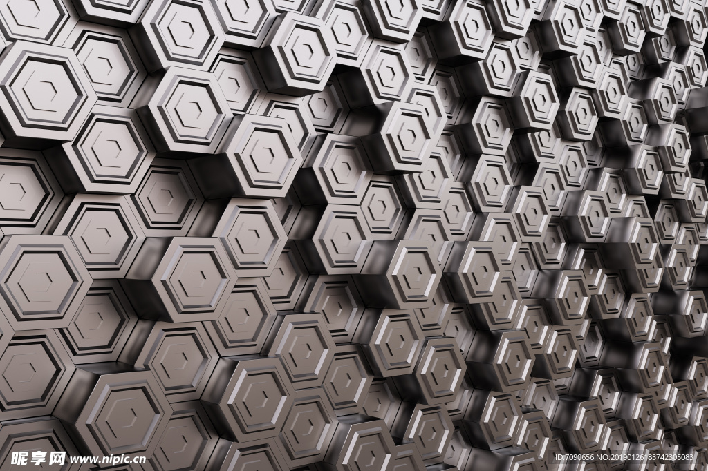 几何立体三维抽象创意背景