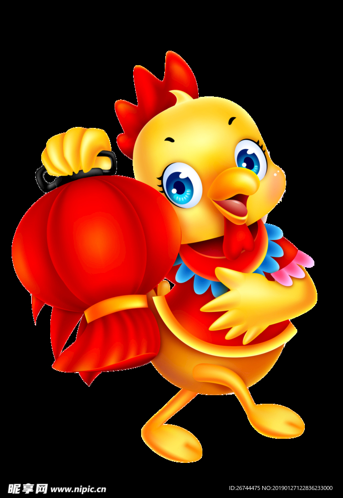 卡通鸡