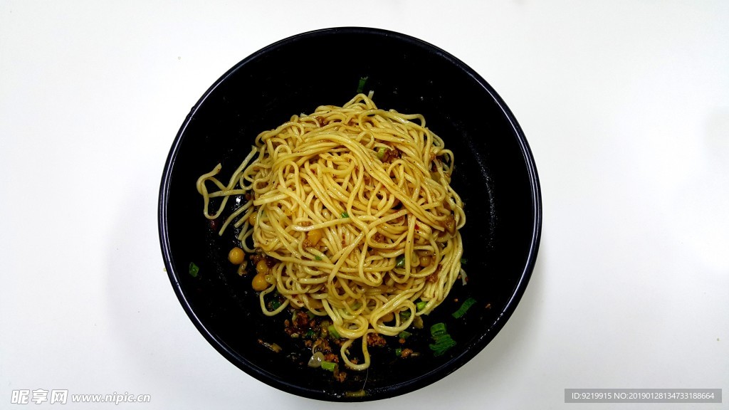 重庆小面顶视图