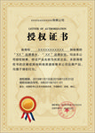 简约高档授权书