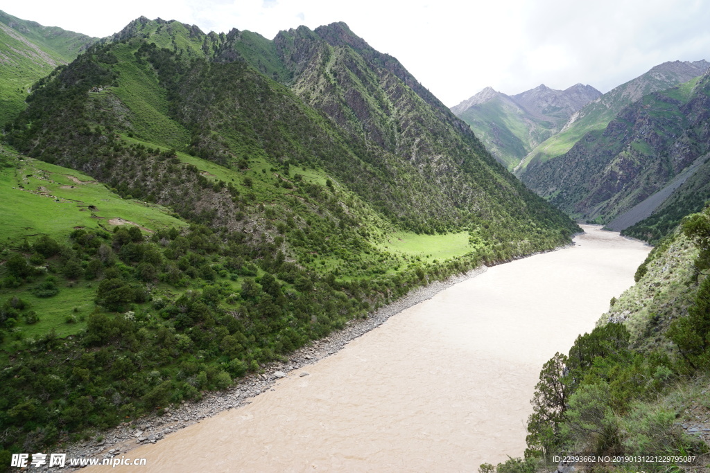 玉树 黄河 自然 山水 风光