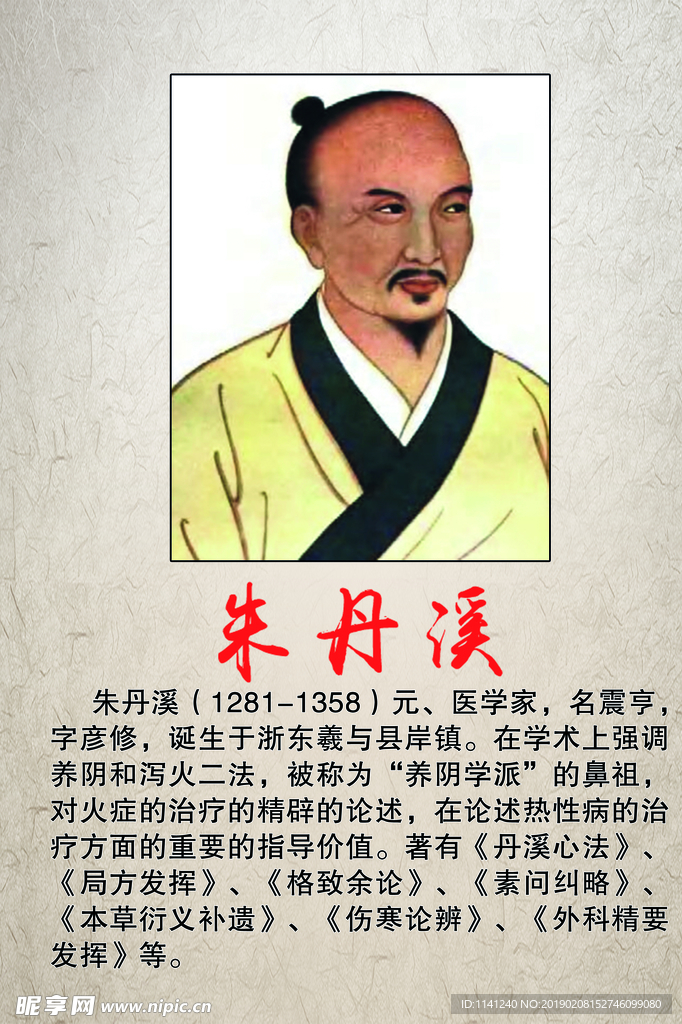 十大名医   朱丹溪