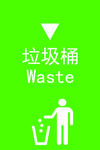 垃圾桶标识