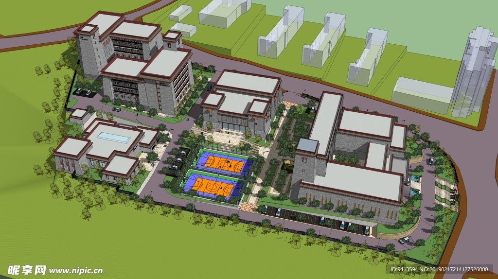 藏式风格度假中心