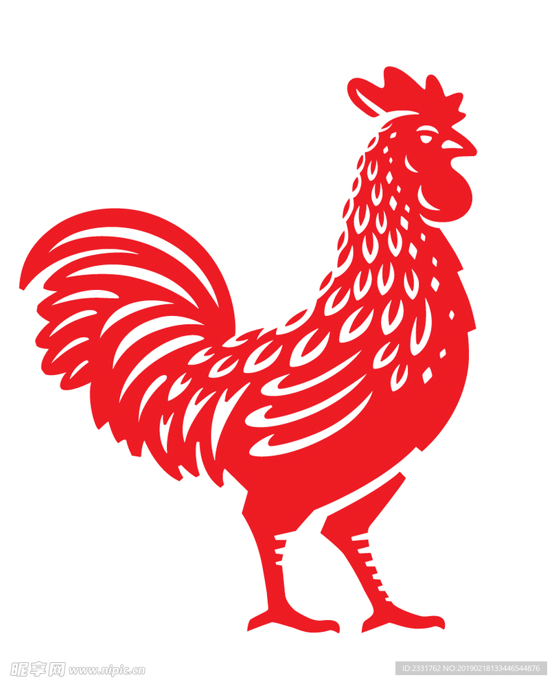 矢量公鸡