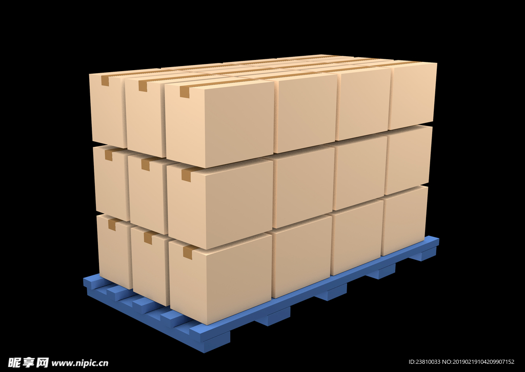 包装箱加托盘
