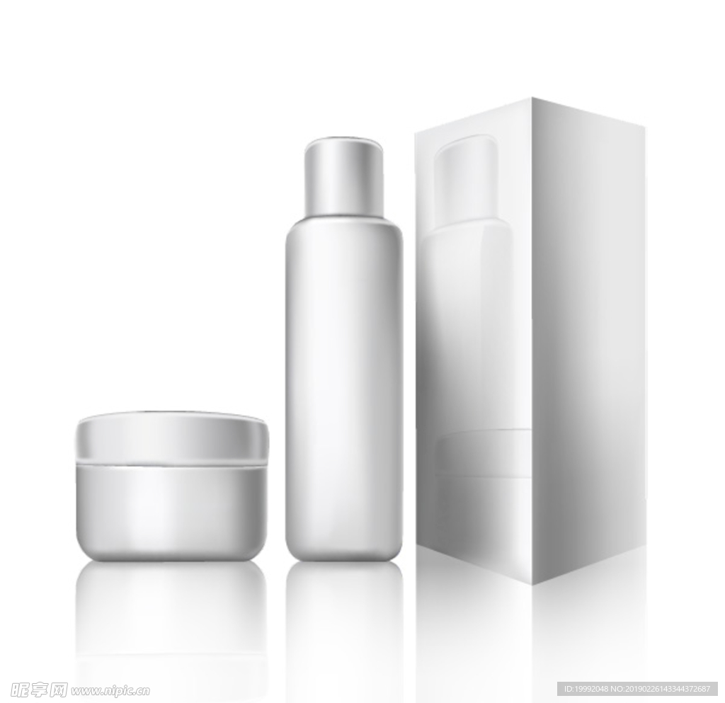 化妆品空瓶模板样机