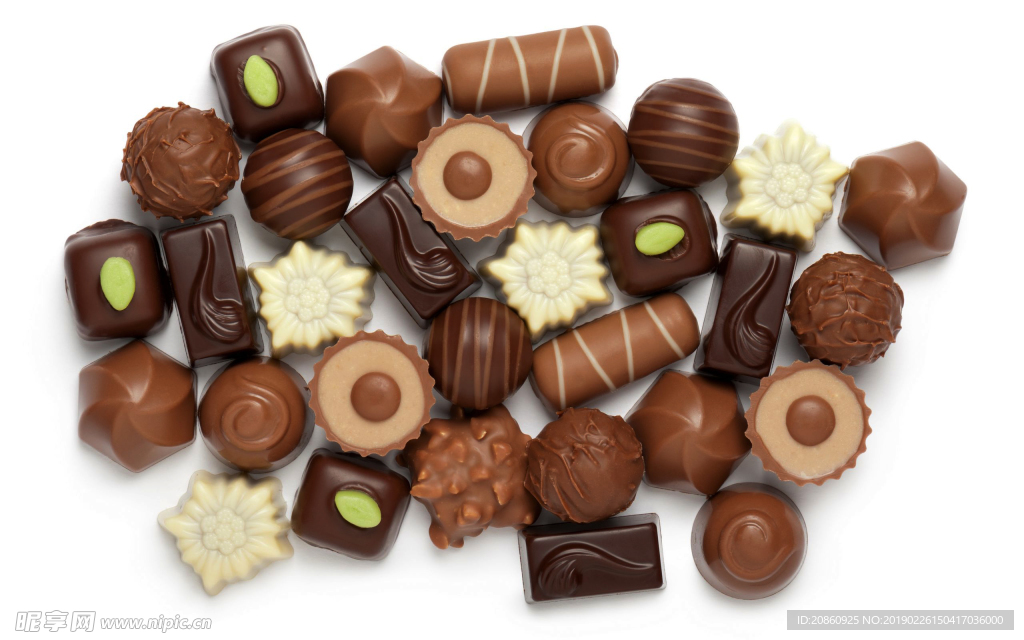 美味的巧克力图片