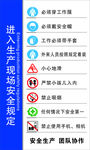 进入生产现场安全规定