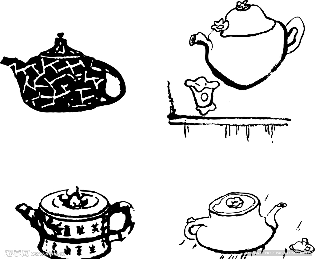 茶壶素材