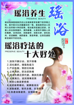 瑶浴养生海报