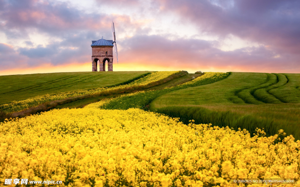 美丽的田园景色图片