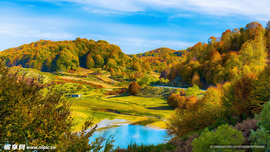 美丽的山水风光景色图片