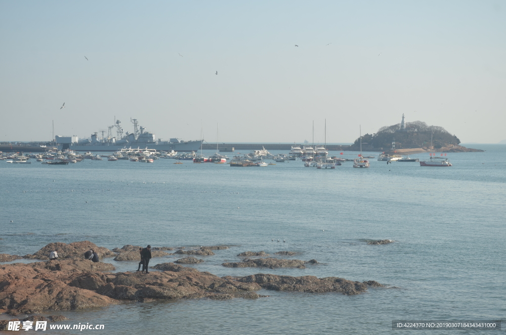 小青岛港湾远景