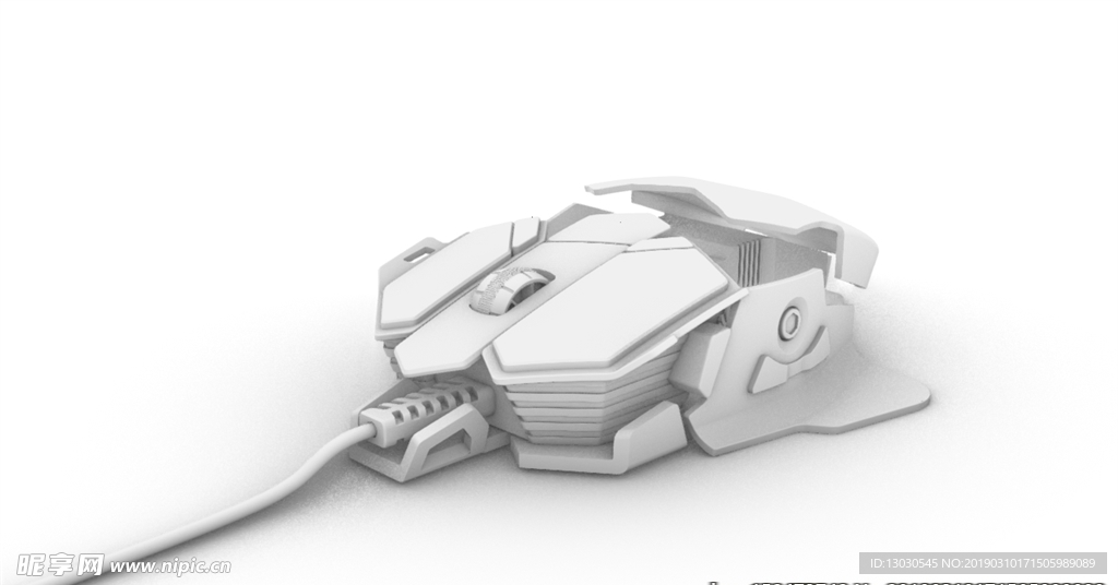 鼠标建模 3D模型 Rhino