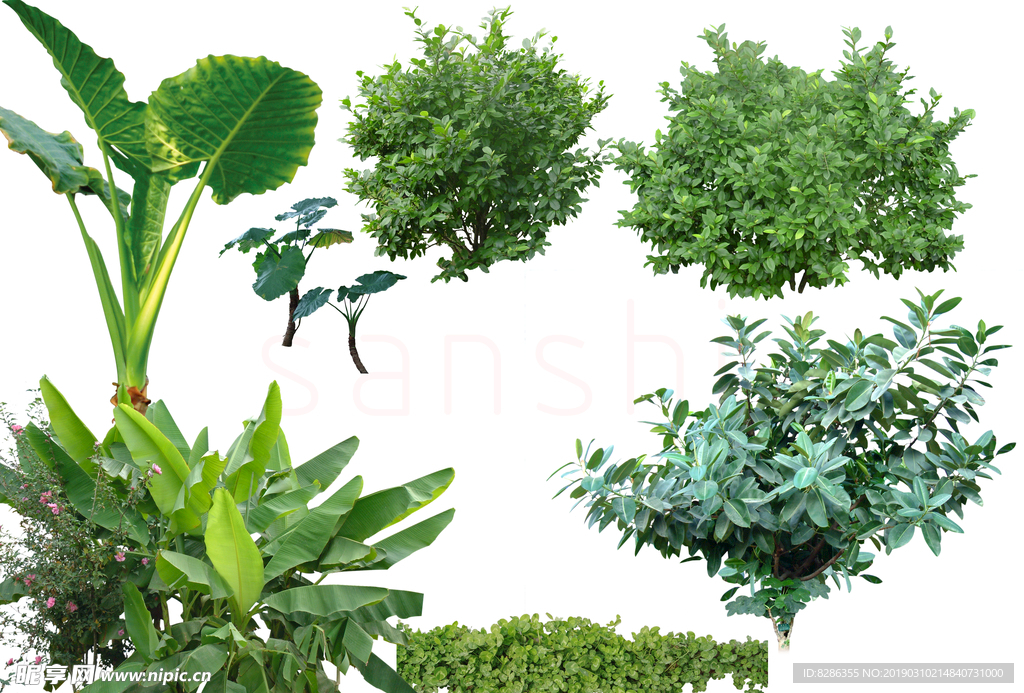 景观效果图 psd 素材