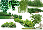 景观效果图 psd 素材