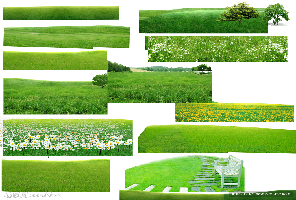 景观效果图植物素材 psd