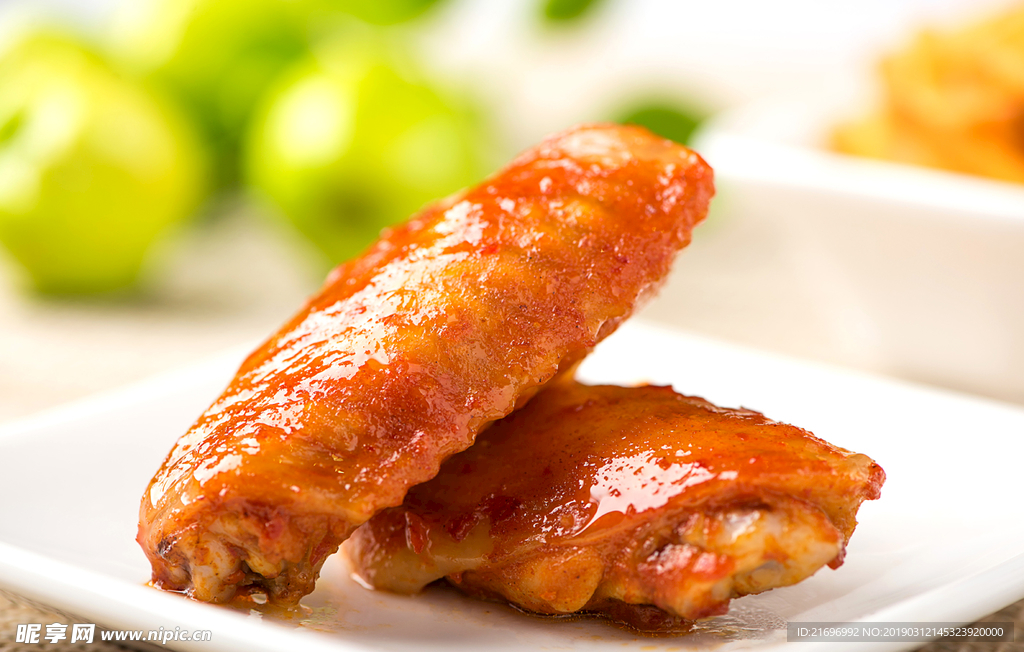 烤翅中 鸡翅 熟食鸡翅