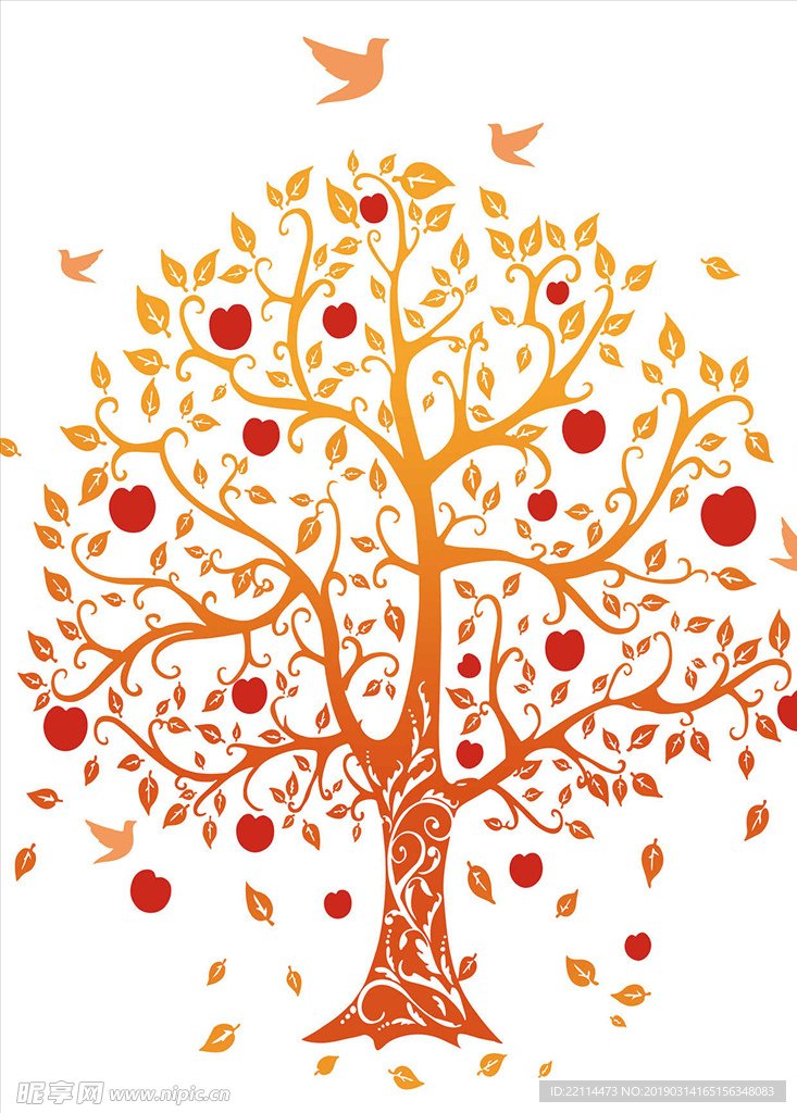 简约摇钱树玄关电视背景墙