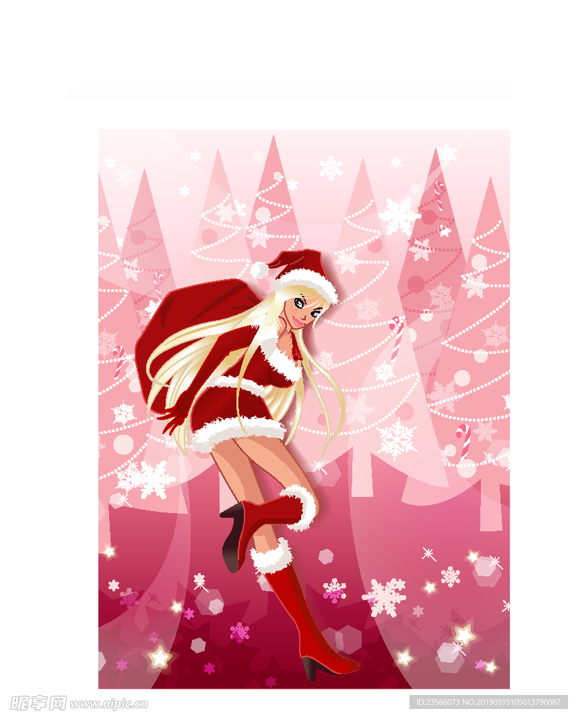 时尚潮流人物女装时装画