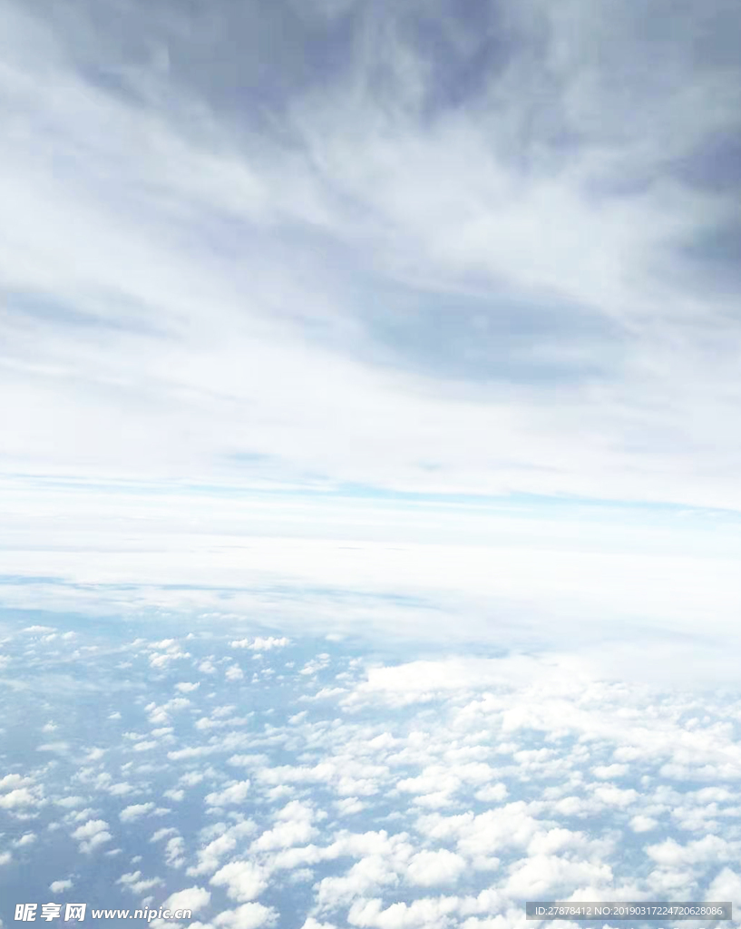 自然天空蓝天白云图片