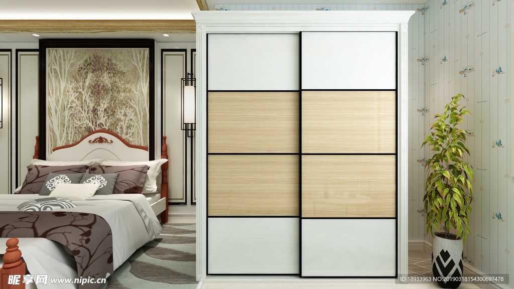 衣柜  卧室   全屋定制