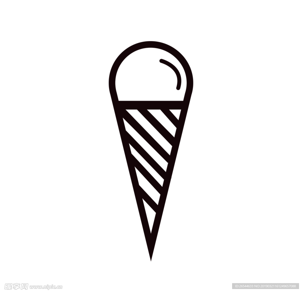 甜筒 雪糕 冰淇淋 甜食 食物