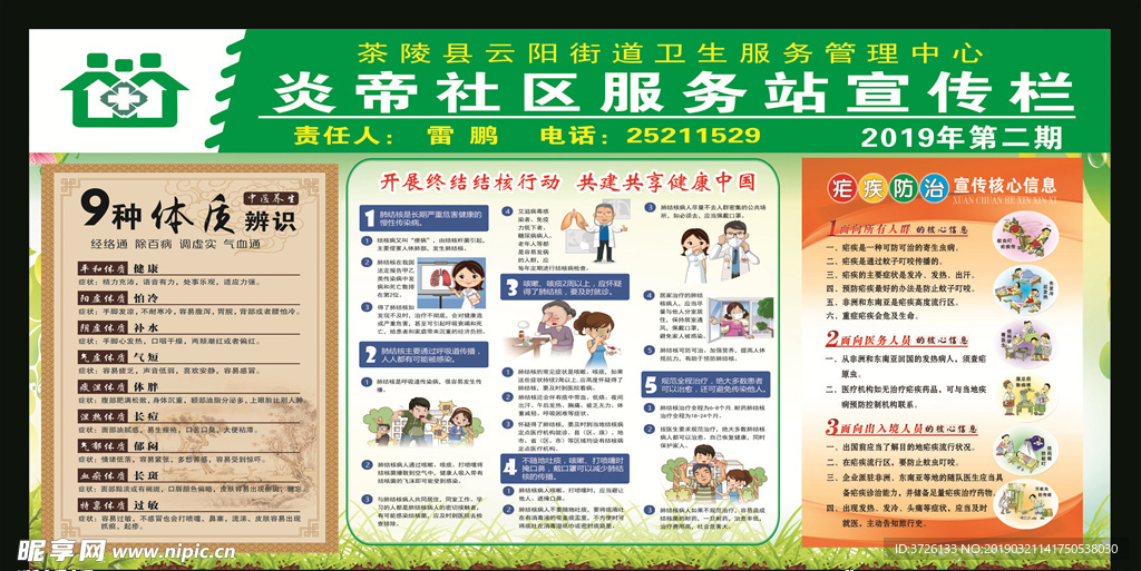 健康教育宣传栏