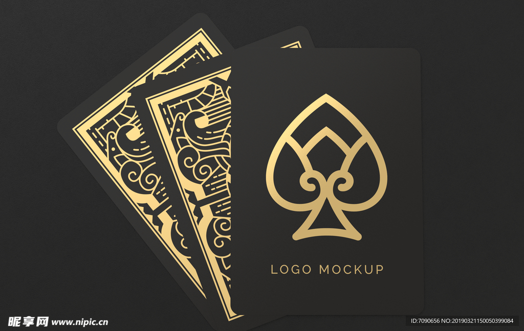 时尚logo展示样机