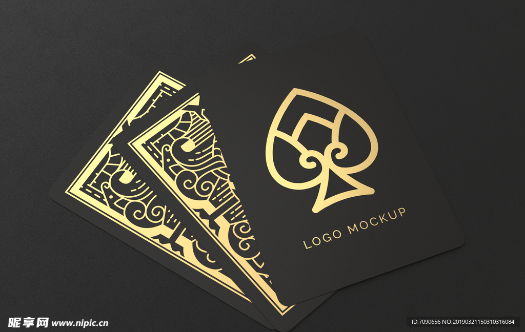 时尚logo展示样机