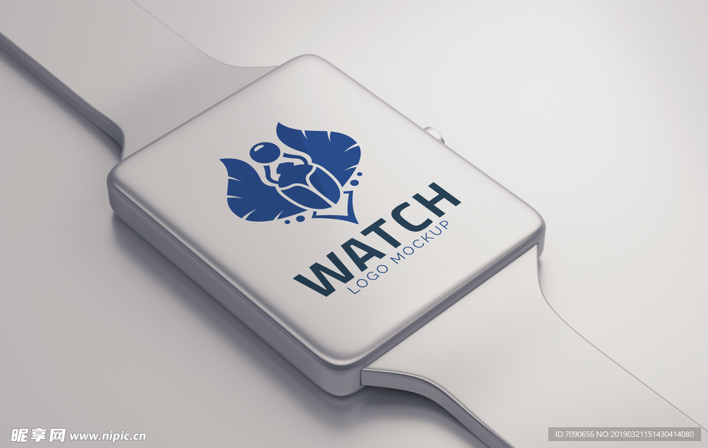 时尚logo展示样机