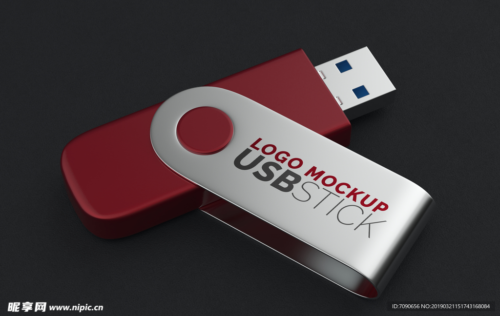 时尚logo展示样机