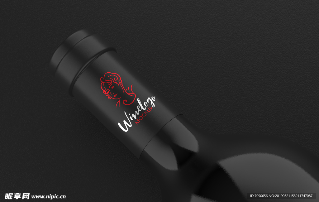 时尚logo展示样机