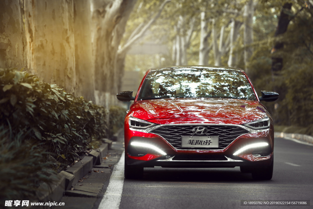 菲斯塔 高清摄像图 北京现代汽