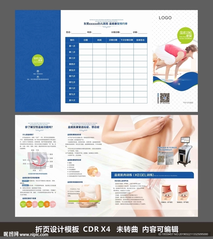 盆底肌折页